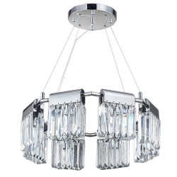 Подвесная люстра хрустальная 4208/C chrome