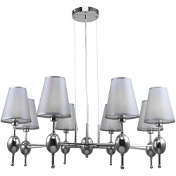 Люстра подвесная Elegy 2106/8S E14*40W Nickel
