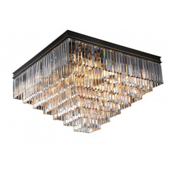 Потолочная люстра 31117/PL black+gold