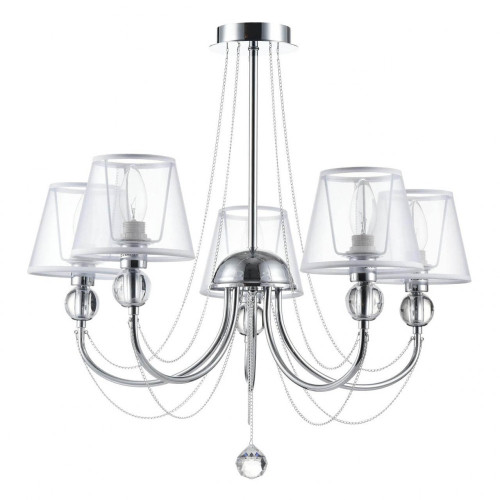 Люстра с подвесками из хрусталя Beverly  FR5661-PL-05-CH