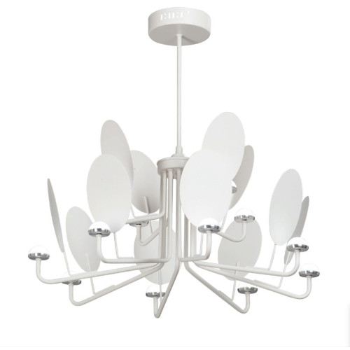 Потолочная люстра на штанге Vitaluce V4000-0/8+4PL, LED 12х5Вт 6500К