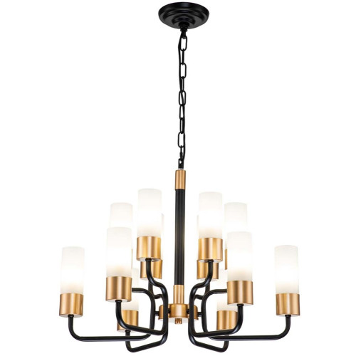 Подвесная люстра Level 2108/12P E14*40W Black/Gold