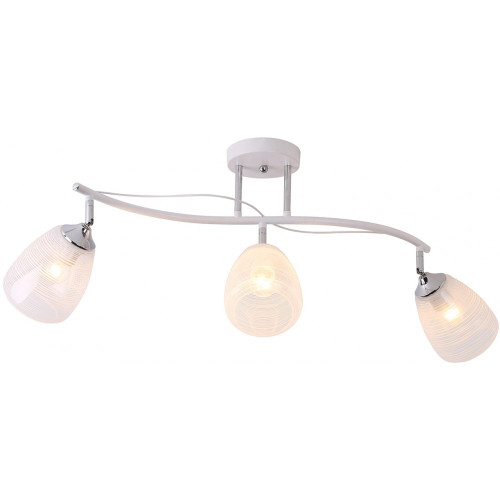 Люстра потолочная на штанге Arya 647/3P E27*60W White