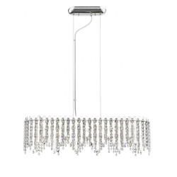 Подвесная люстра хрустальная светодиодная 5931PL3LED