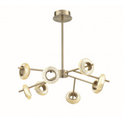 Потолочная люстра светодиодная 10252/8LED Brass