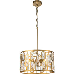 Подвесная люстра Escada Glow 2102/4S Gold Е27*60W