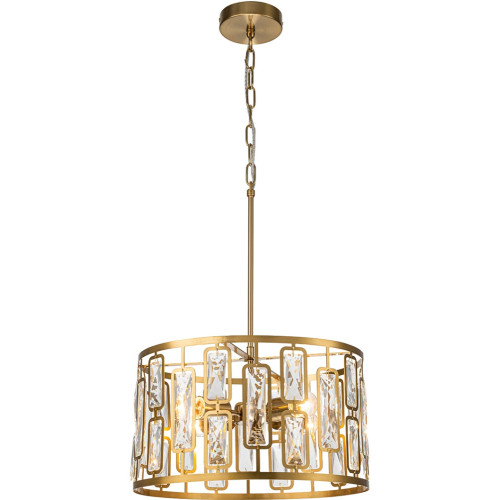 Подвесная люстра Escada Glow 2102/4S Gold Е27*60W