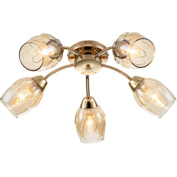 Потолочная люстра Allium 663/5P E14*40W Gold