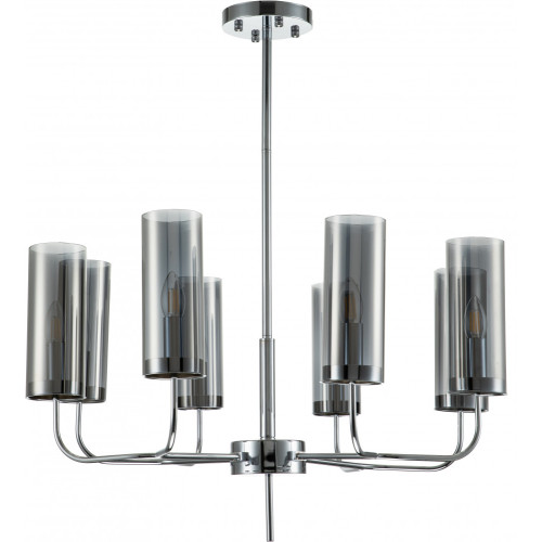 Люстра потолочная на штанге Balletto V000258 (13014/8R Chrome )