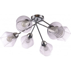Люстра потолочная Campanula 674/6PL E27*60W Chrome