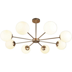 Потолочная люстра на штанге Escada Ethereal 2110/8P Gold E14*40W Champangne gold