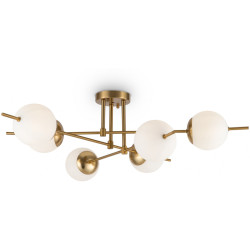 Потолочная люстра на штанге Damask FR5205PL-06BS