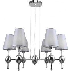 Люстра подвесная Elegy 2106/6S E14*40W Nickel