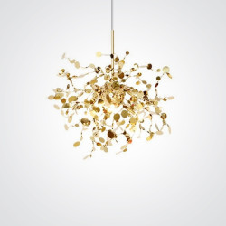 Подвесная люстра светодиодная Tezani Argent Suspension Pendant lamp 40 Gold