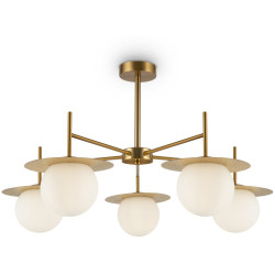 Потолочная люстра на штанге Camelia FR5202PL-05BS