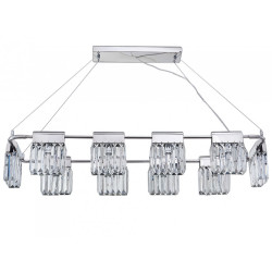 Подвесная люстра хрустальная 4210/C chrome