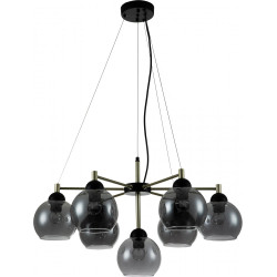 Люстра подвесная Grappoli V000216 (11029/7P Black)