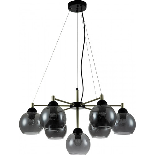 Люстра подвесная Grappoli V000216 (11029/7P Black)