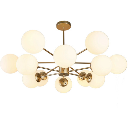 Потолочная люстра на штанге Escada Ethereal 2110/12P Gold E14*40W Champangne gold