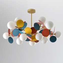 Потолочная люстра светодиодная MATISSE Chandelier multicolor 12