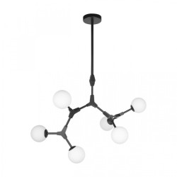 Люстра потолочная на штанге Palmira 10191/6 Black