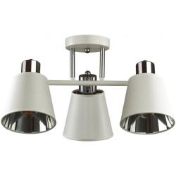Потолочная люстра на штанге Gretchen 5219/3C белый, хром E14 3*40W