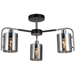 Потолочная люстра на штанге Elegant 671/3P E14*40W Chrome