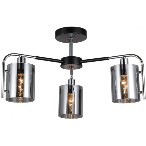 Потолочная люстра на штанге Elegant 671/3P E14*40W Chrome