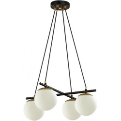 Подвесная люстра Randi 5212/4 черный, золотой E27 4*60W