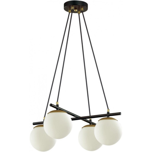 Подвесная люстра Randi 5212/4 черный, золотой E27 4*60W