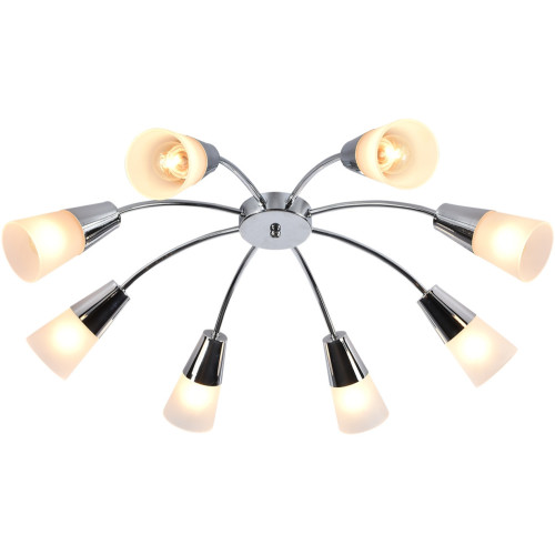 Потолочная люстра Escada Aquilegia 1100/8P Chrome Е14*40W