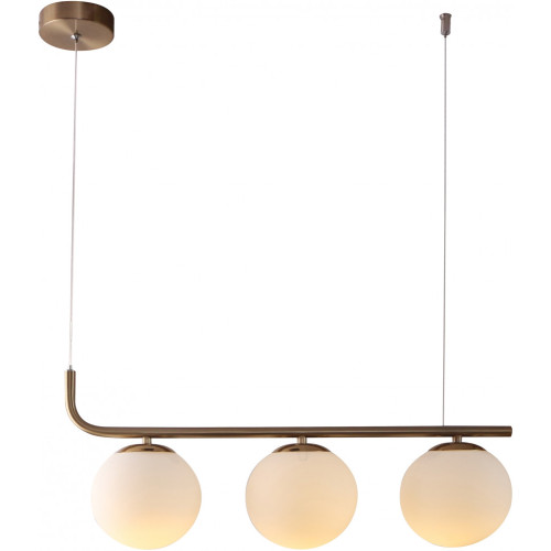 Подвесной светильник Bolton 1163/3S E27*60W Atique brass