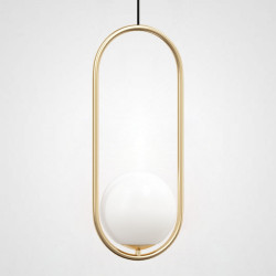 Подвесной светильник Matthew McCormick hoop 50 Gold MILA Pendant