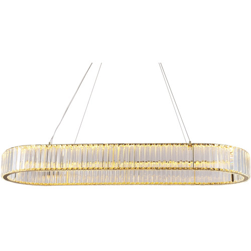 Подвесной светильник светодиодный 8440 8445/120 oval gold NEW