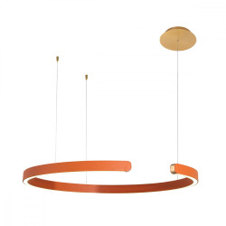 Подвесной светильник светодиодный Ring 10025/600 Orange