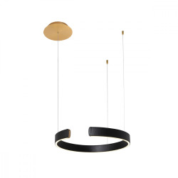 Подвесной светильник светодиодный Ring 10025/400 Black