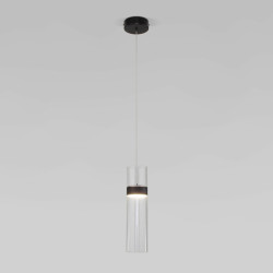 Подвесной светильник Lumen 50244/1 LED черный/прозрачный