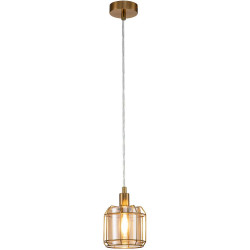 Подвесной светильник Midland 10188/1S E14*40W Brass