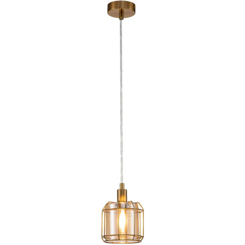 Подвесной светильник Midland 10188/1S E14*40W Brass
