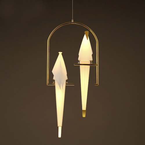 Подвесной светильник светодиодный Origami Bird Pendant Duo