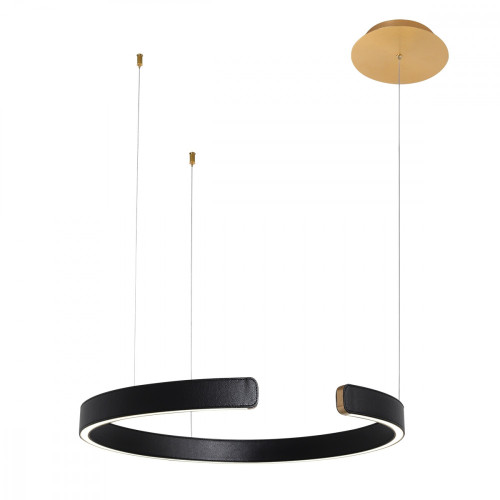 Подвесной светильник светодиодный Ring 10025/600 Black