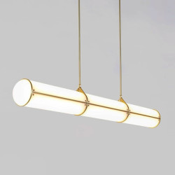 Подвесной светильник светодиодный Roll and Hill Endless Straight Brass