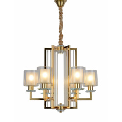 Подвесная люстра Manhattan LDP 8012-6 F.GD