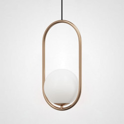 Подвесной светильник Matthew McCormick hoop 40 Бронза MILA Pendant