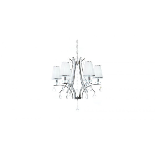 Подвесная люстра Glamour LDP 66247-6 WT+CHR