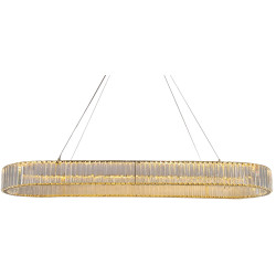 Подвесной светильник светодиодный 8440 8445/140 oval gold NEW