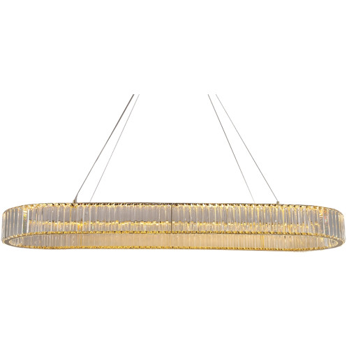Подвесной светильник светодиодный 8440 8445/140 oval gold NEW
