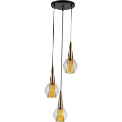 Подвесной светильник Narciso V000145 (13002/3P Black)