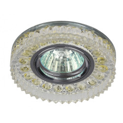 Встраиваемый светильник с LED подсветкой DK LD14 SL/WH