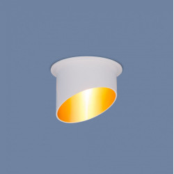 Встраиваемый светильник 7005 MR16 WH/GD белый/золото